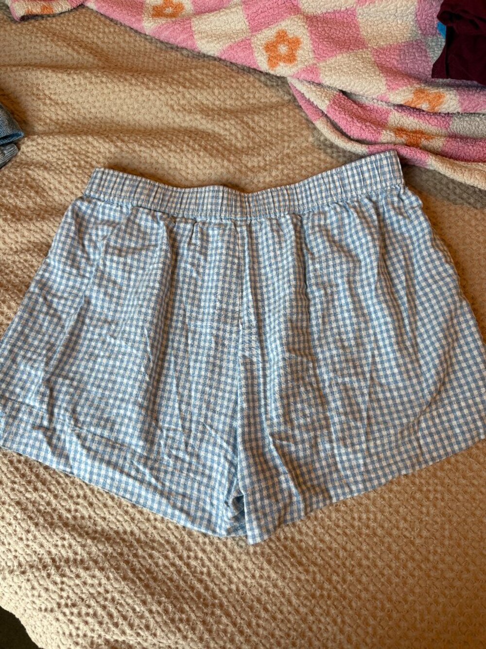 Shiny By Nature Gingham Shorts